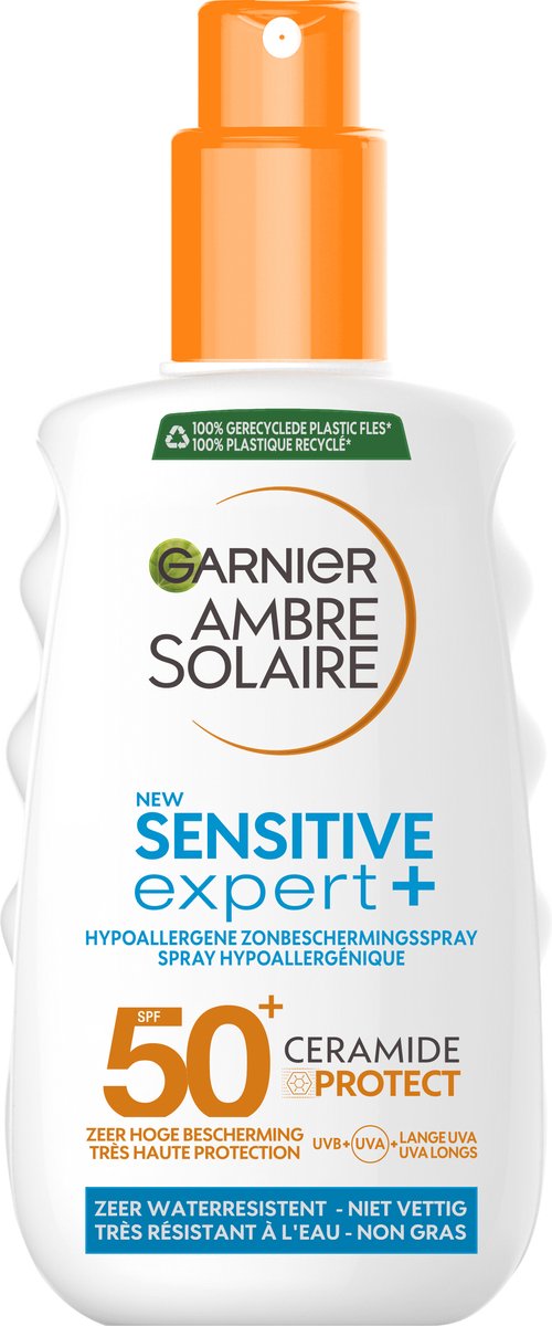 Ambre Solaire Zonnespray Sensitive Expert+  SPF 50+  200ml