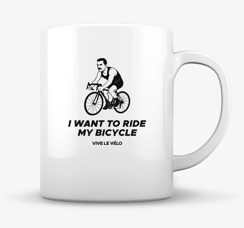Vive le Vélo Koffiemok Freddie Rides
