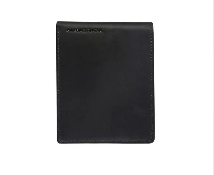 Maverick Billfold All Black RFID - 11.5x2x9 cm - Leder