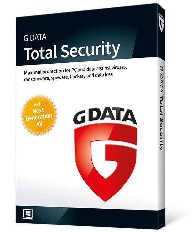G Data Total Security 3 users - 1 year