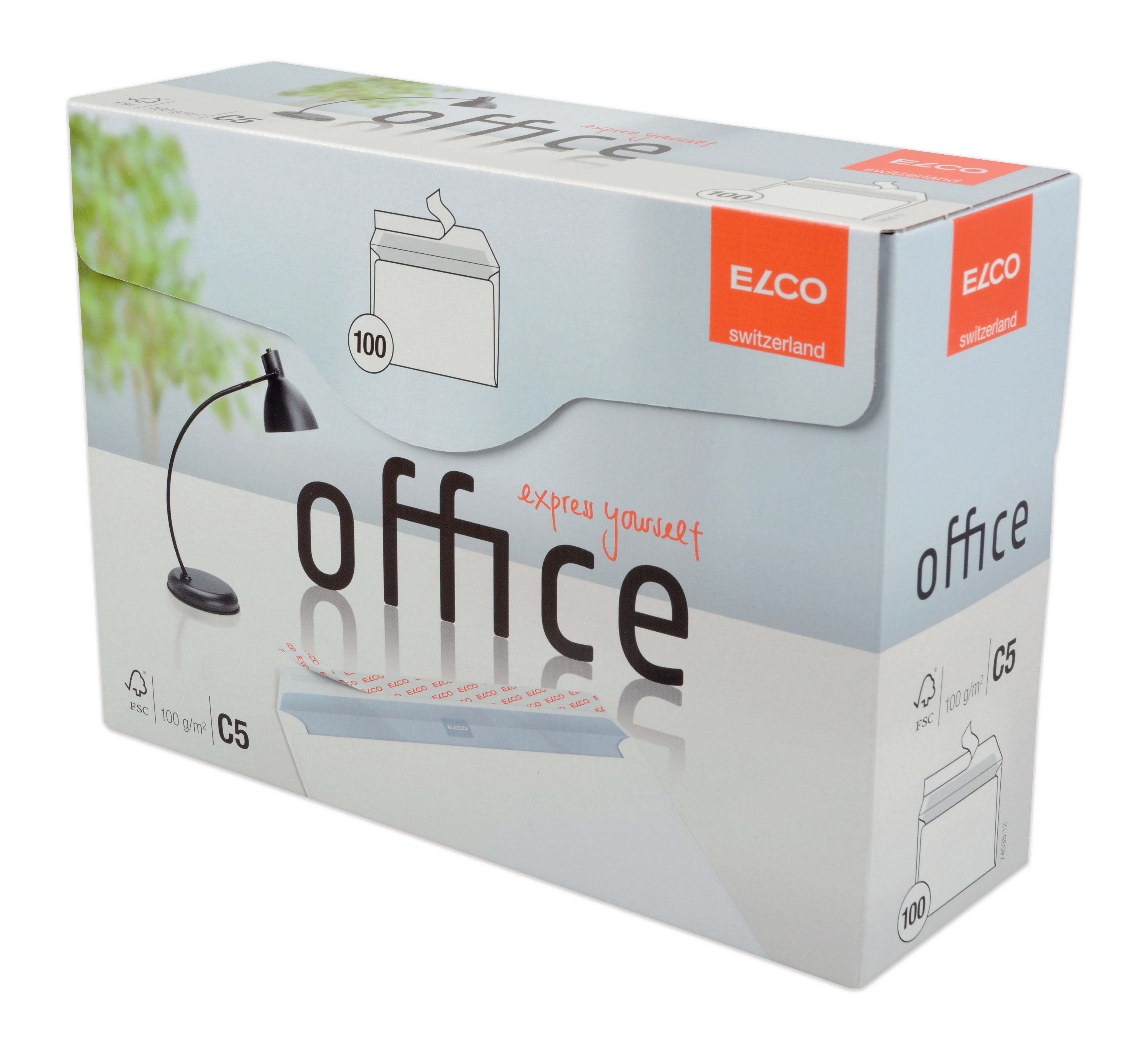 Elco Enveloppen C5 Wit 229x162 mm - 100 stuks