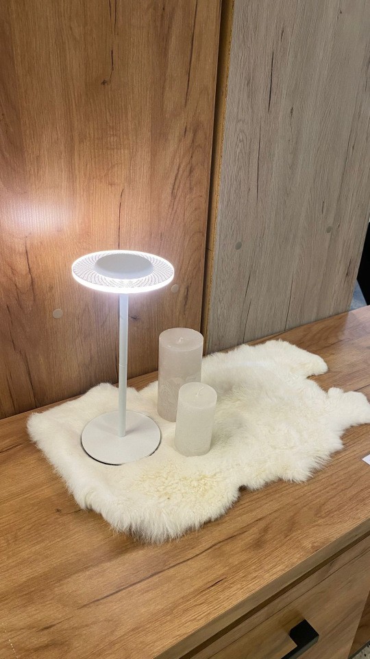 Eglo Tafellamp Trepella RGB Led 3000K Wit Dimbaar Oplaadbaar