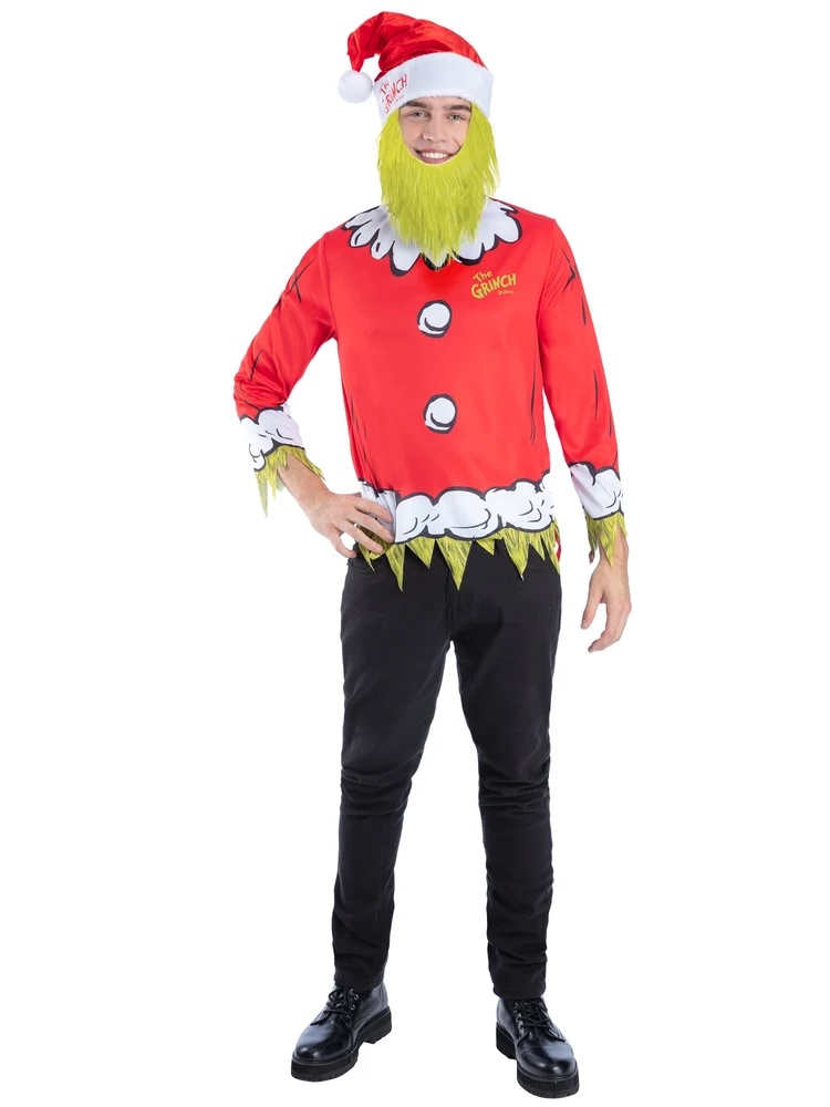 The Grinch Verkleedpak Santa M - Dr Seuss