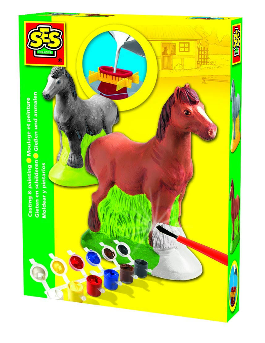 SES Paard Gieten en Schilderen