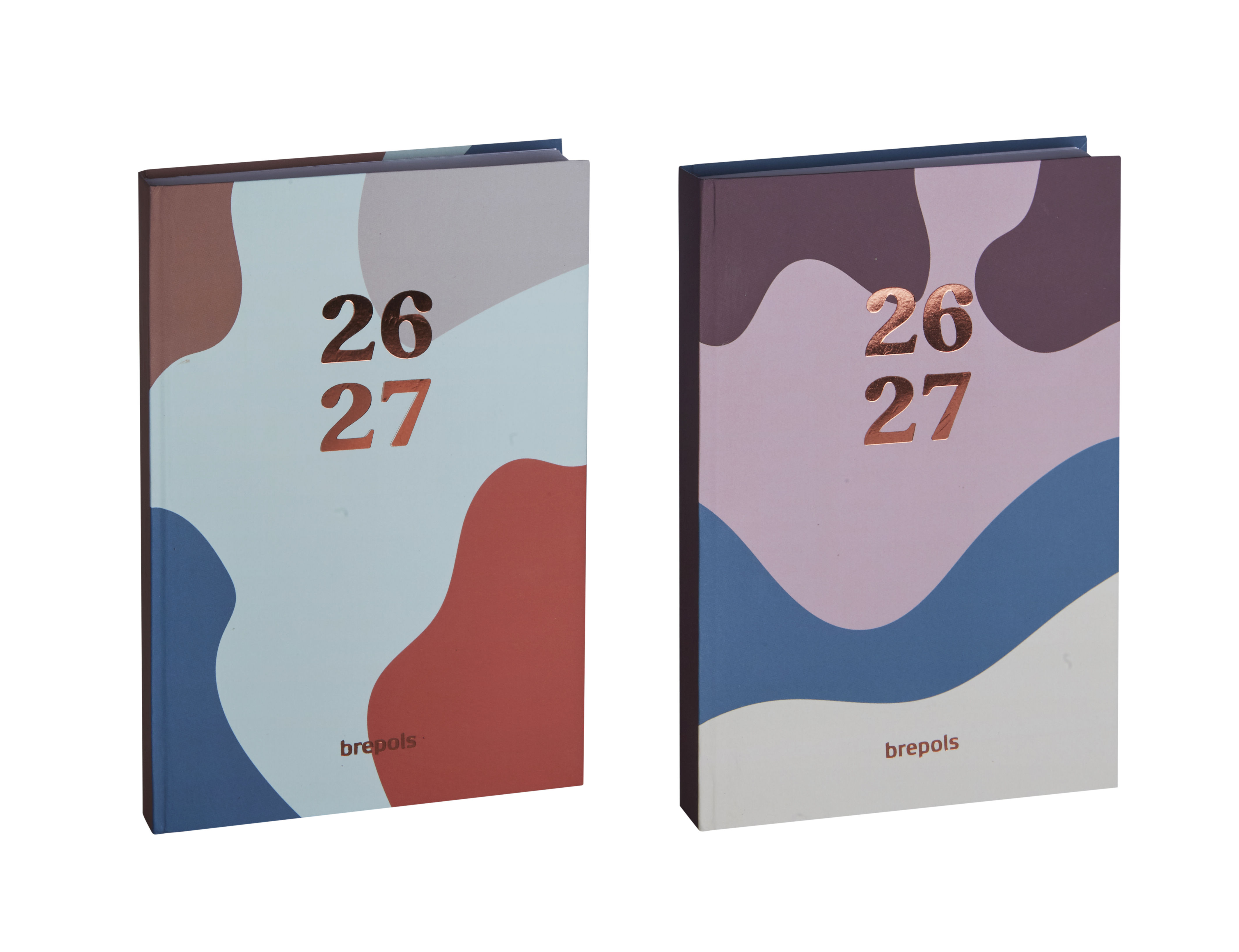 Brepols Schoolagenda 2026-27 Color Camo 1dag/pag assorti 11.5x16.9 cm - per stuk