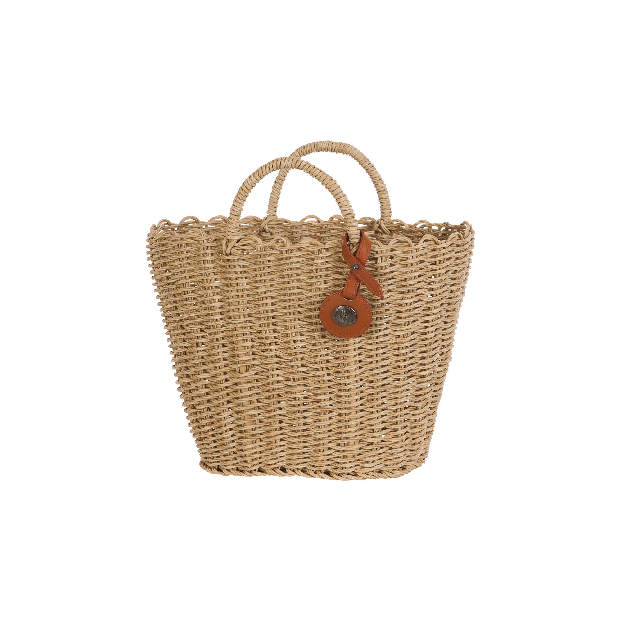 Handed By Handtas Sofia S Naturel Lichtbruin 22x20x13 cm