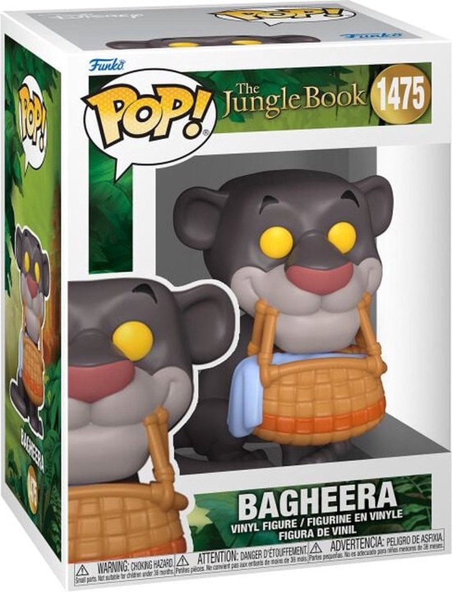 Funko Pop! Movies Disney - The Jungle Book: Bagheera with Basket 1475