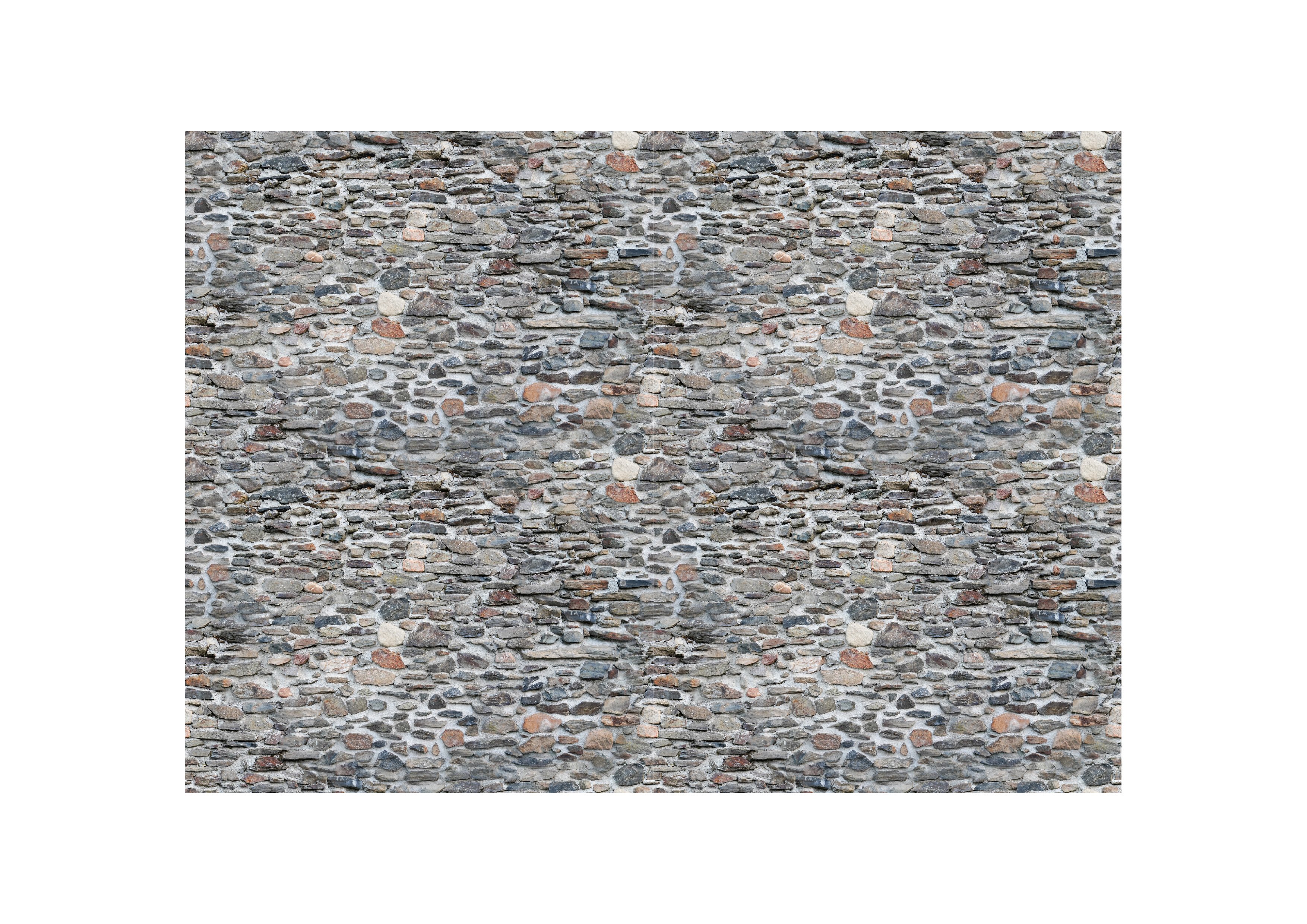 My Village Sheet Oude Bakstenen 21x29.7 cm