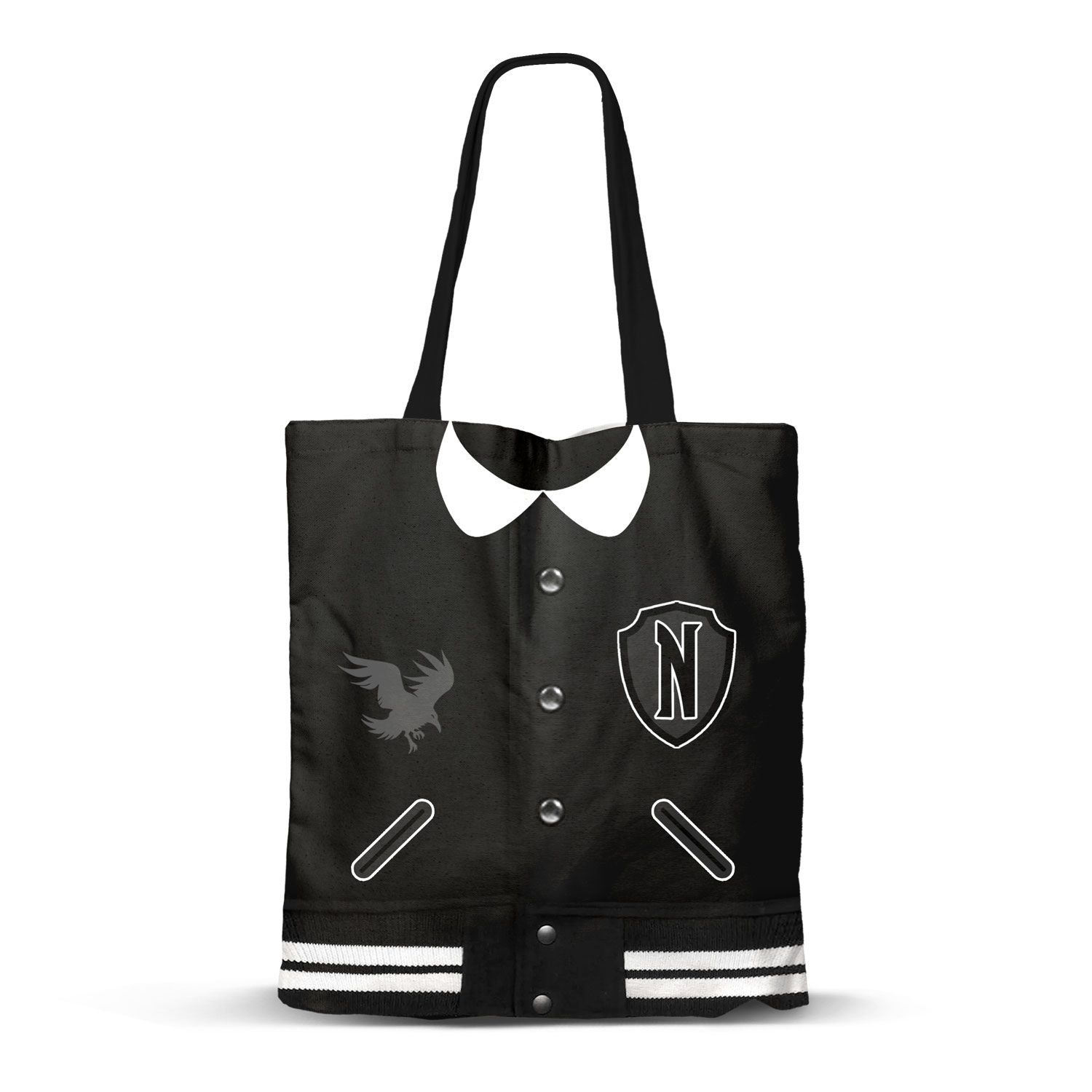 Wednesday Tote Bag Varsity Oxford 33x1x40 cm