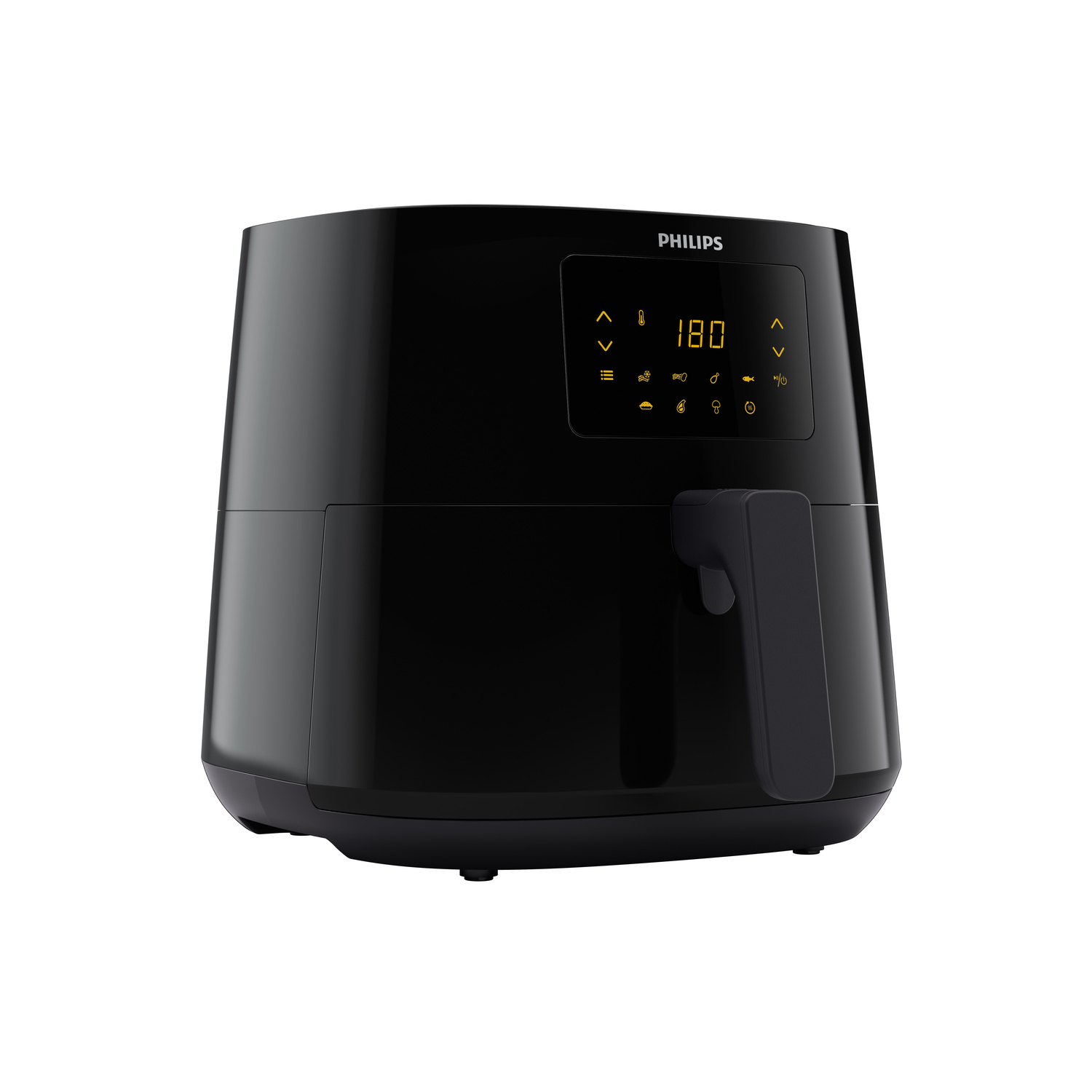 Philips Airfryer HD9270/96 Essential XL digitaal, zwart, 1.2 Kg. met accessoires