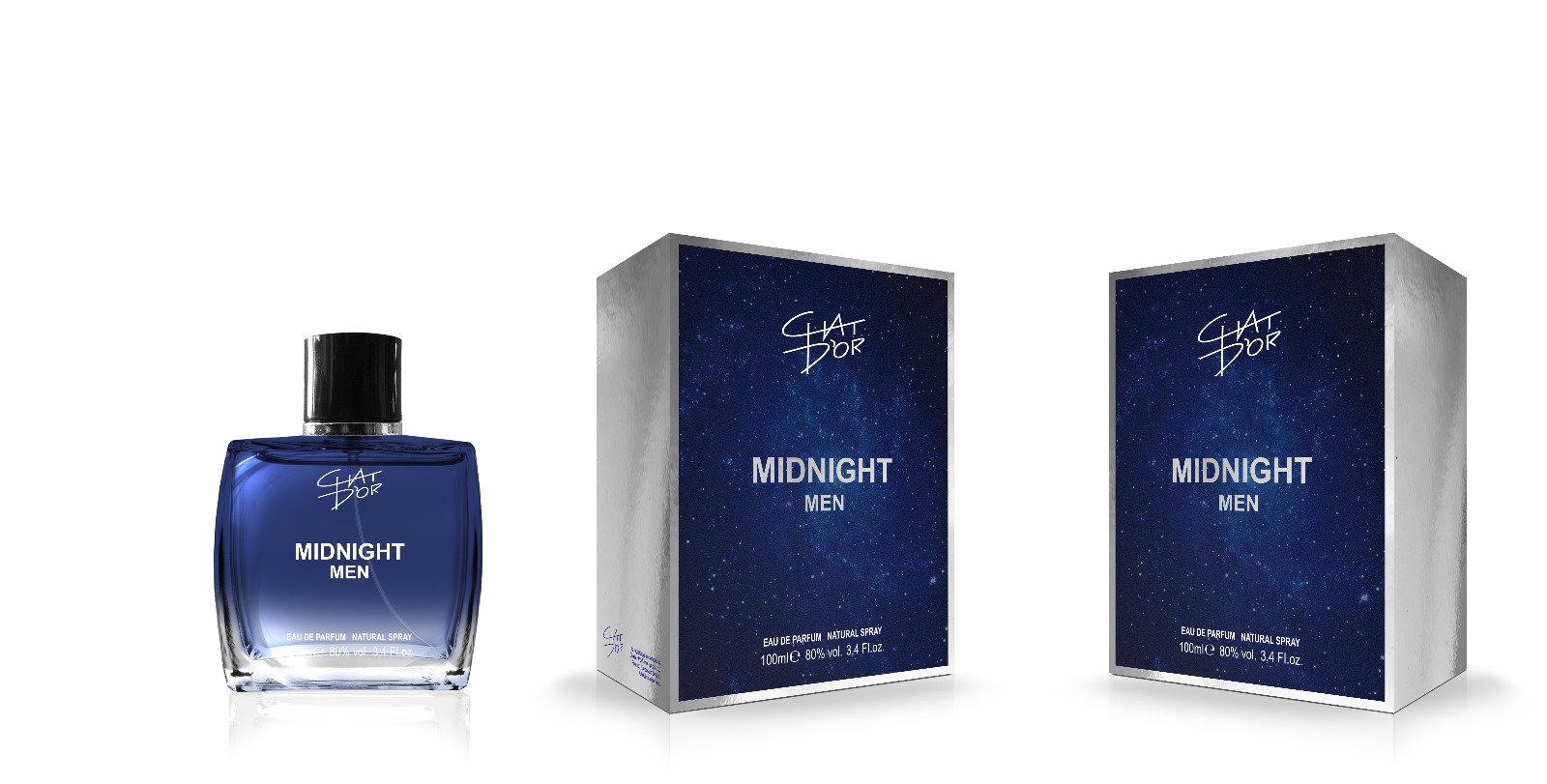 Chat D'Or Eau de Parfum - Midnight 100 ml - Men