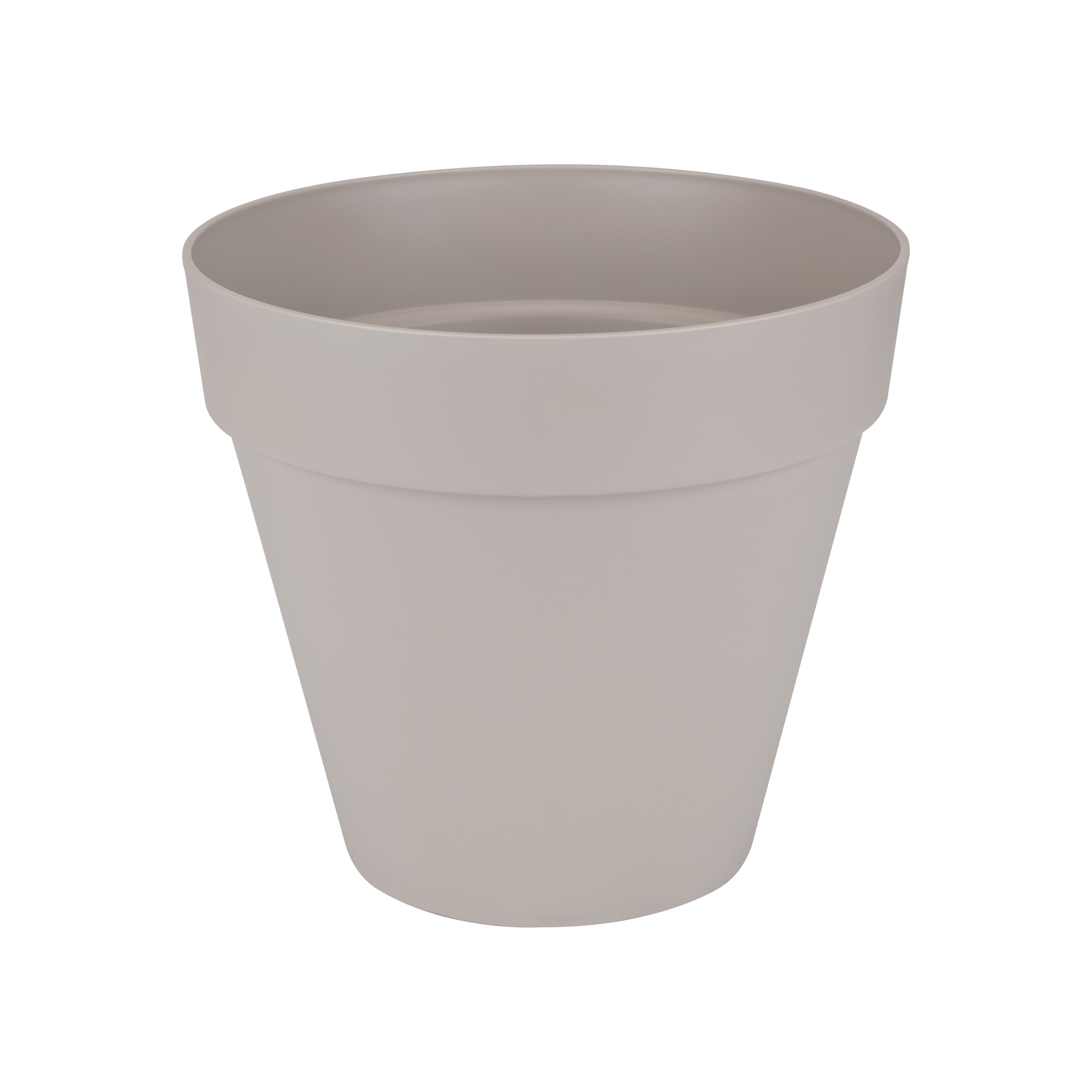 Elho Bloembak Rond Wielen Urban Loft 40 cm Warm Grey