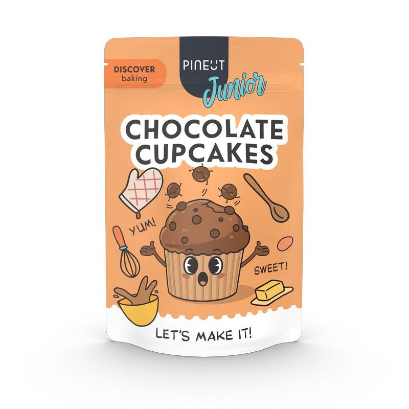Pineut Junior Chocolate Cupcakes Bio - Pouchbag
