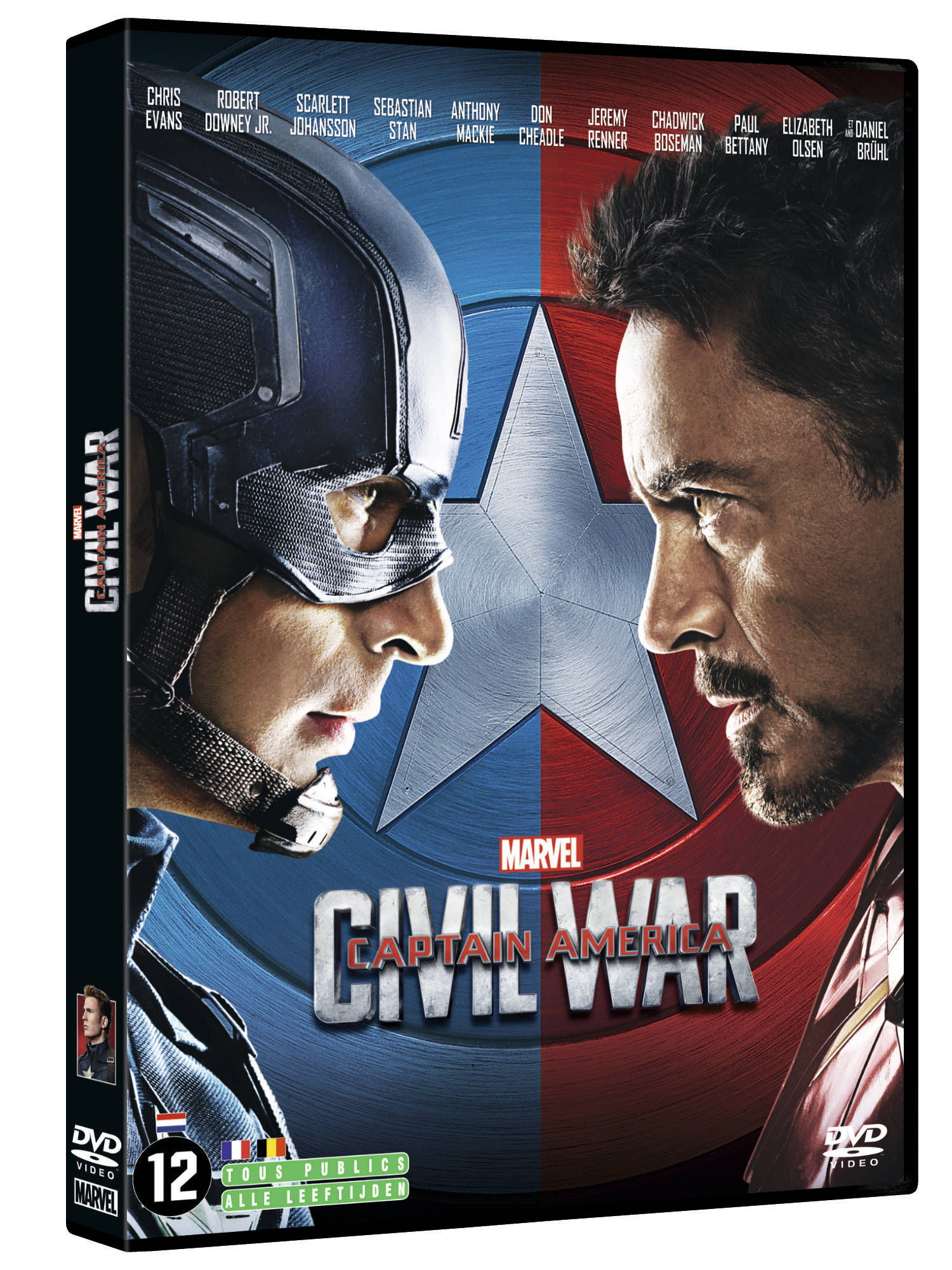 Captain America 03: Civil War DVD Marvel
