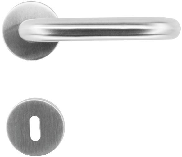 HDD Deurkruk Zero U Shape 19 mm Inox R+E