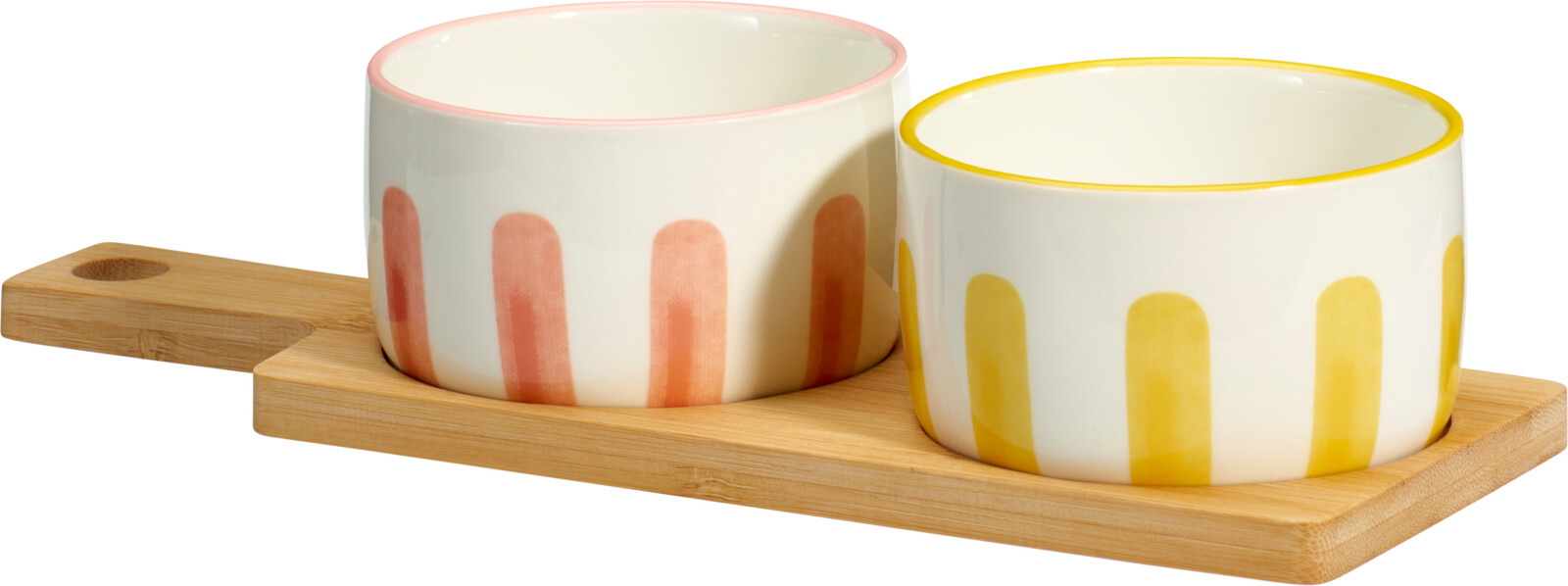 Aperoset 3-delig Serveerplank 26x9.5x5.5 cm