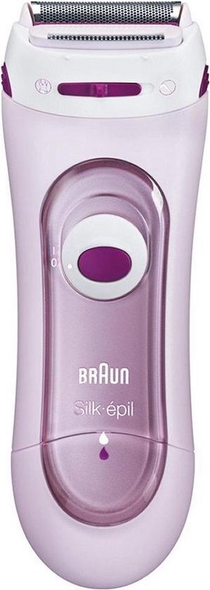 Ladyshave Silk Epil LS5100, werkt op batterijen