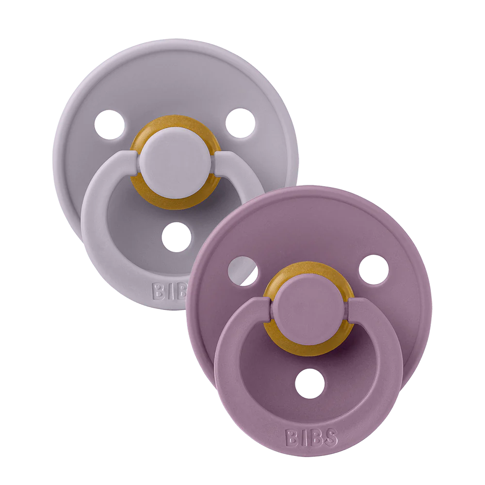 Bibs Fopspeen Latex Anatomisch Fossil-Mauve 6-18 maand - 2 stuks Bibs Fopspeen Latex Anatomisch Fossil-Mauve 6-18 maand - 2 stuks