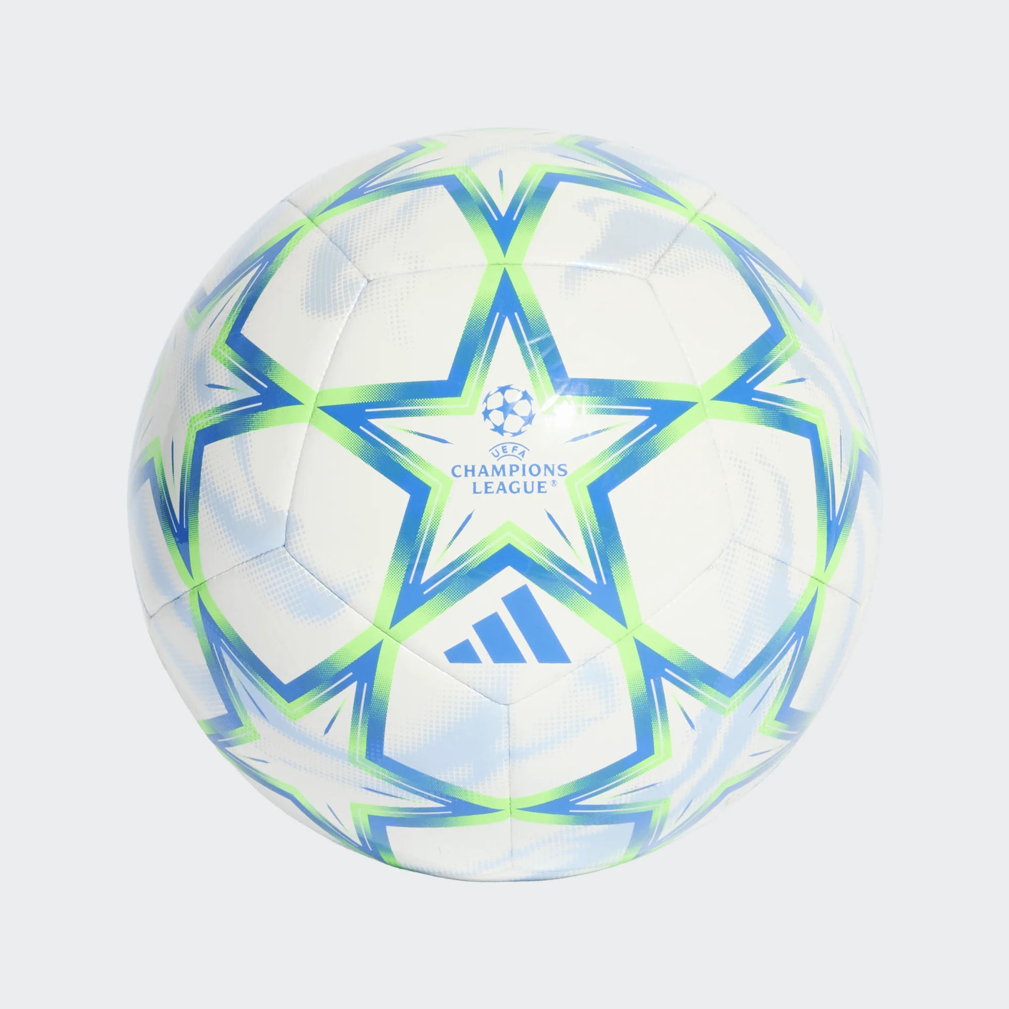 Adidas Voetbal Uefa Champions League White Blue Green - maat 5