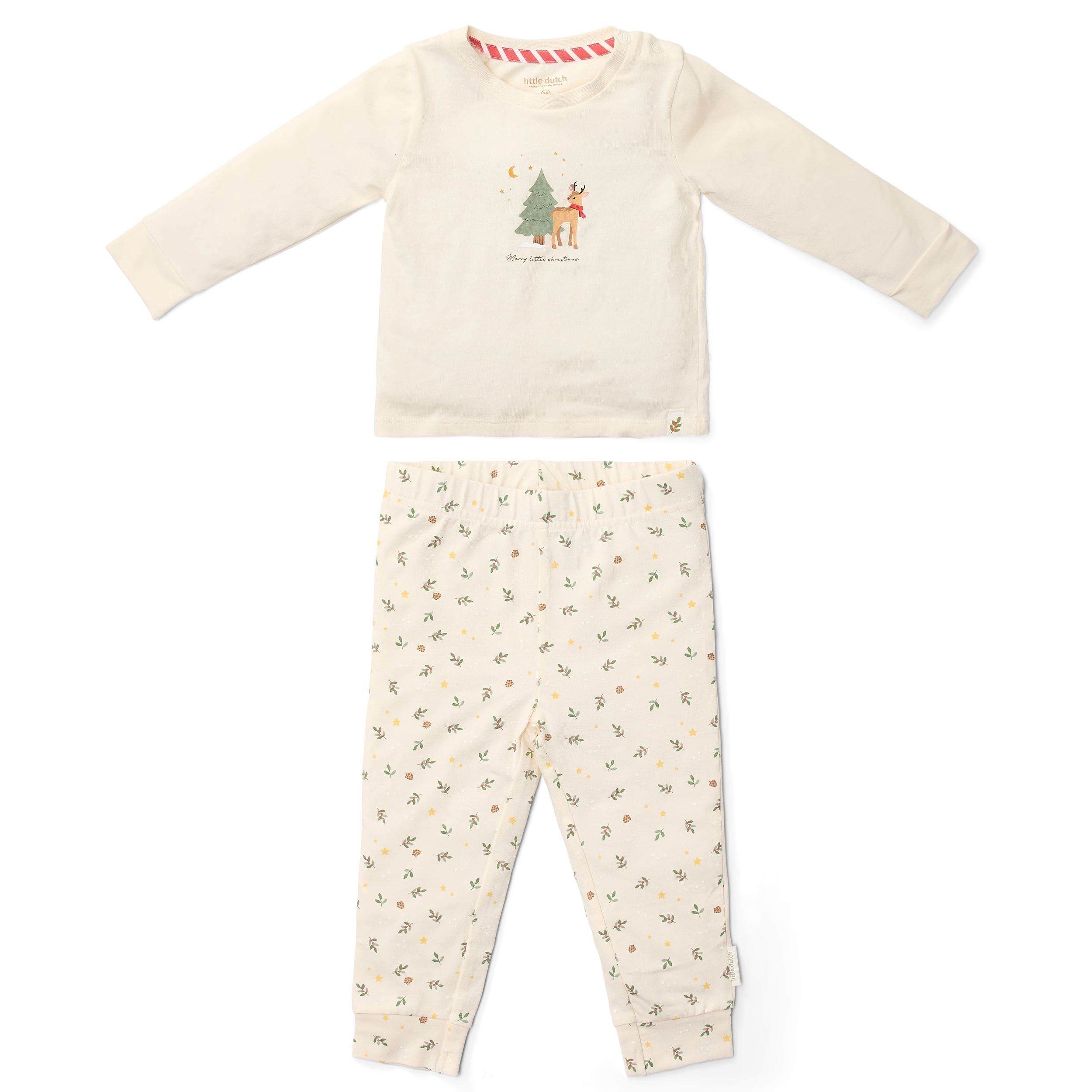 Little Dutch Tweedelige Pyjama Unisex Little Christmas - 74/80