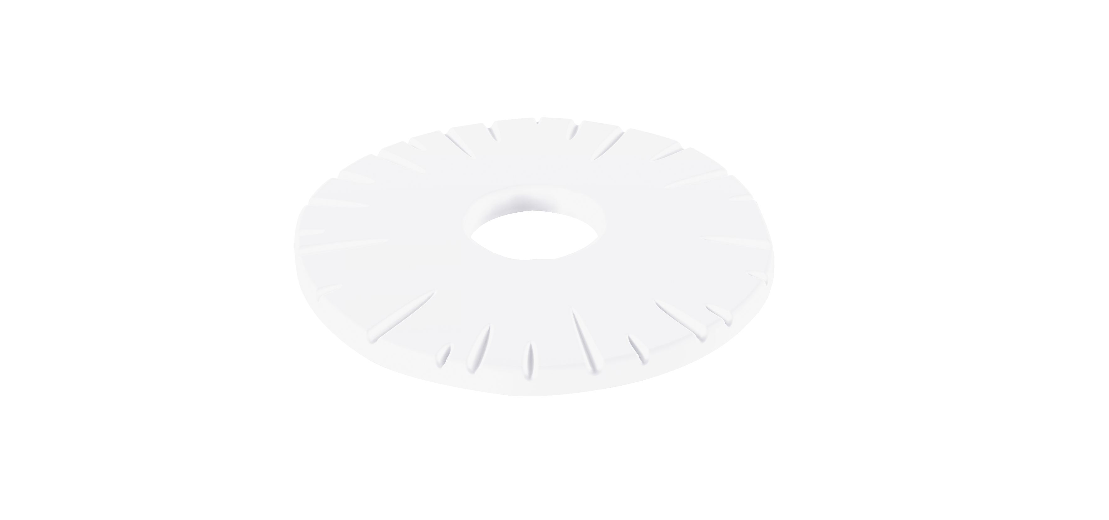 POTONDERZETTER - PINEAPPLE - 15cm ZAK DESIGNS - WHITE