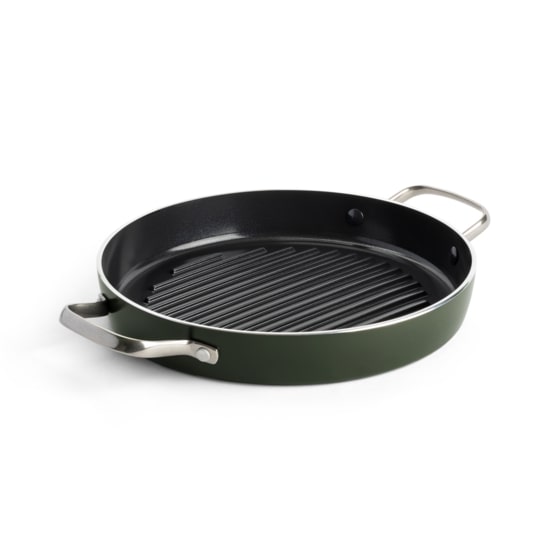 Dagelijkse Kost Grillpan Grijs 28cm - Keramische Antikleef - alle Vuren