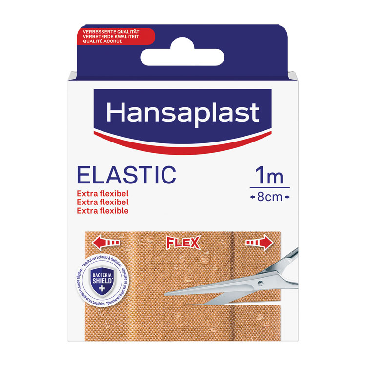 Hansaplast Pleister Elastic 1 m x 8 cm