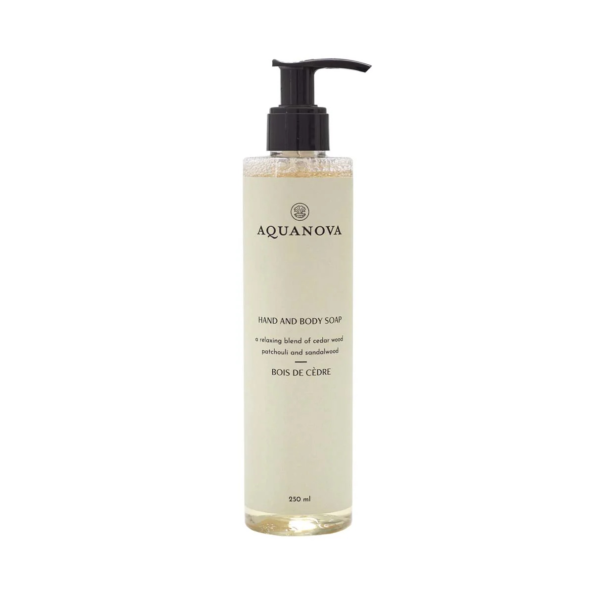 Aquanova Hand & Body Soap Paris Bois de Cèdre 250ml