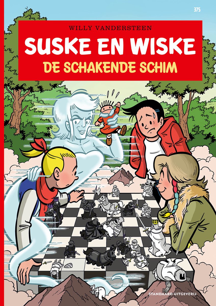 Stripverhaal Suske en Wiske 375 - De schakende Schim