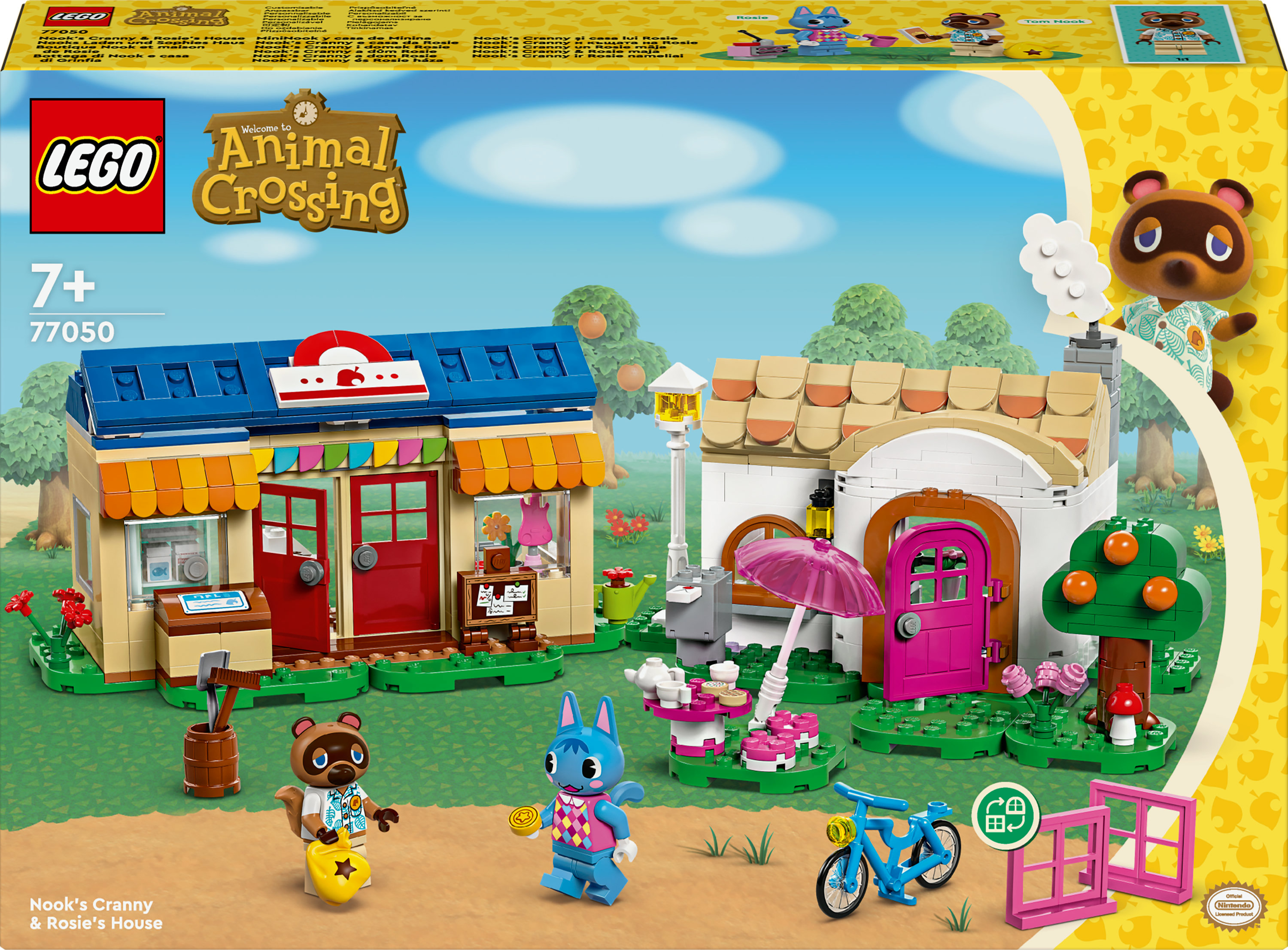 LEGO Animal Crossing 77050 Nooks hoek en Rosies Huis