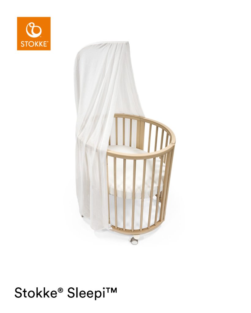 Stokke Hemel Sleepi Wit 180x155x82 cm