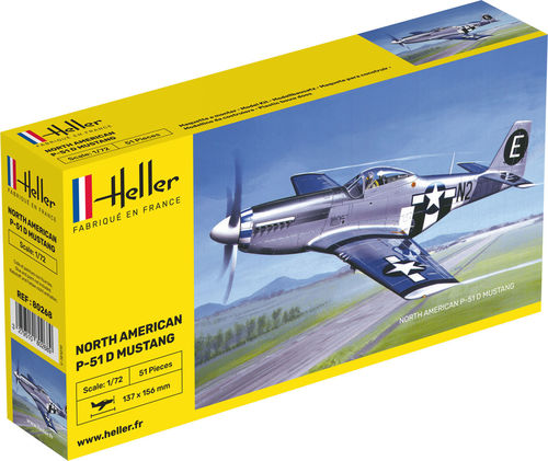 Heller Modelbouw North American P-51 Mustang