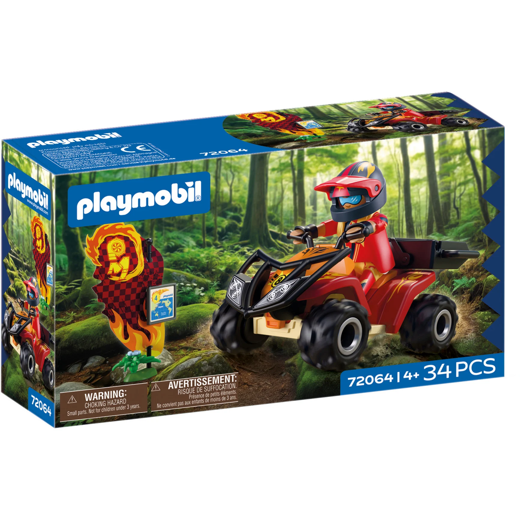 Playmobil 72064 Cars Offroad quad