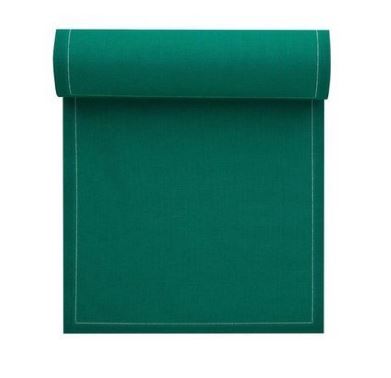 PLACEMAT KATOEN EMERALD 48x32CM - 12 stuks op rol