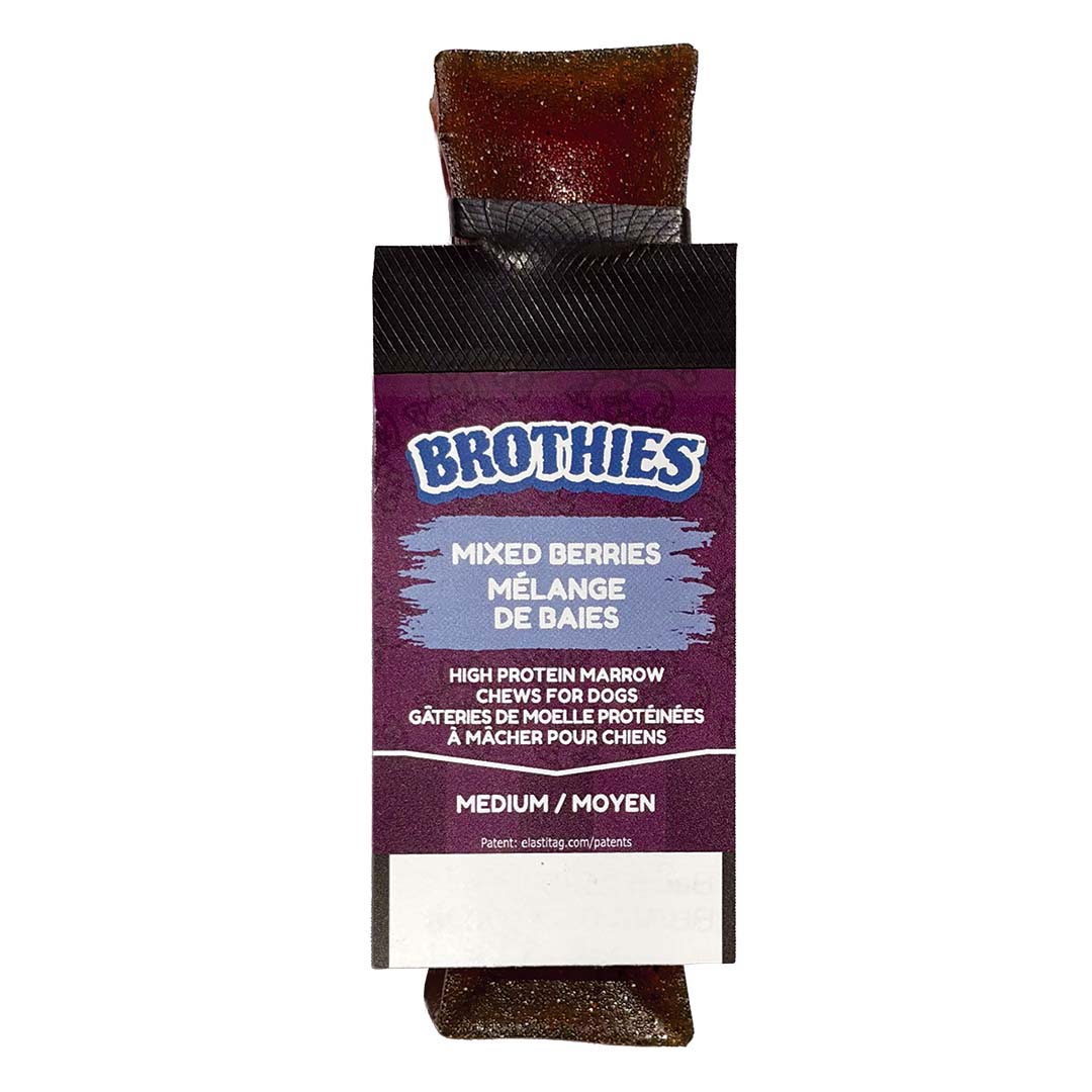 Brothies Kauwsnack met Bouillon 10 cm Rode Vruchten 50 g