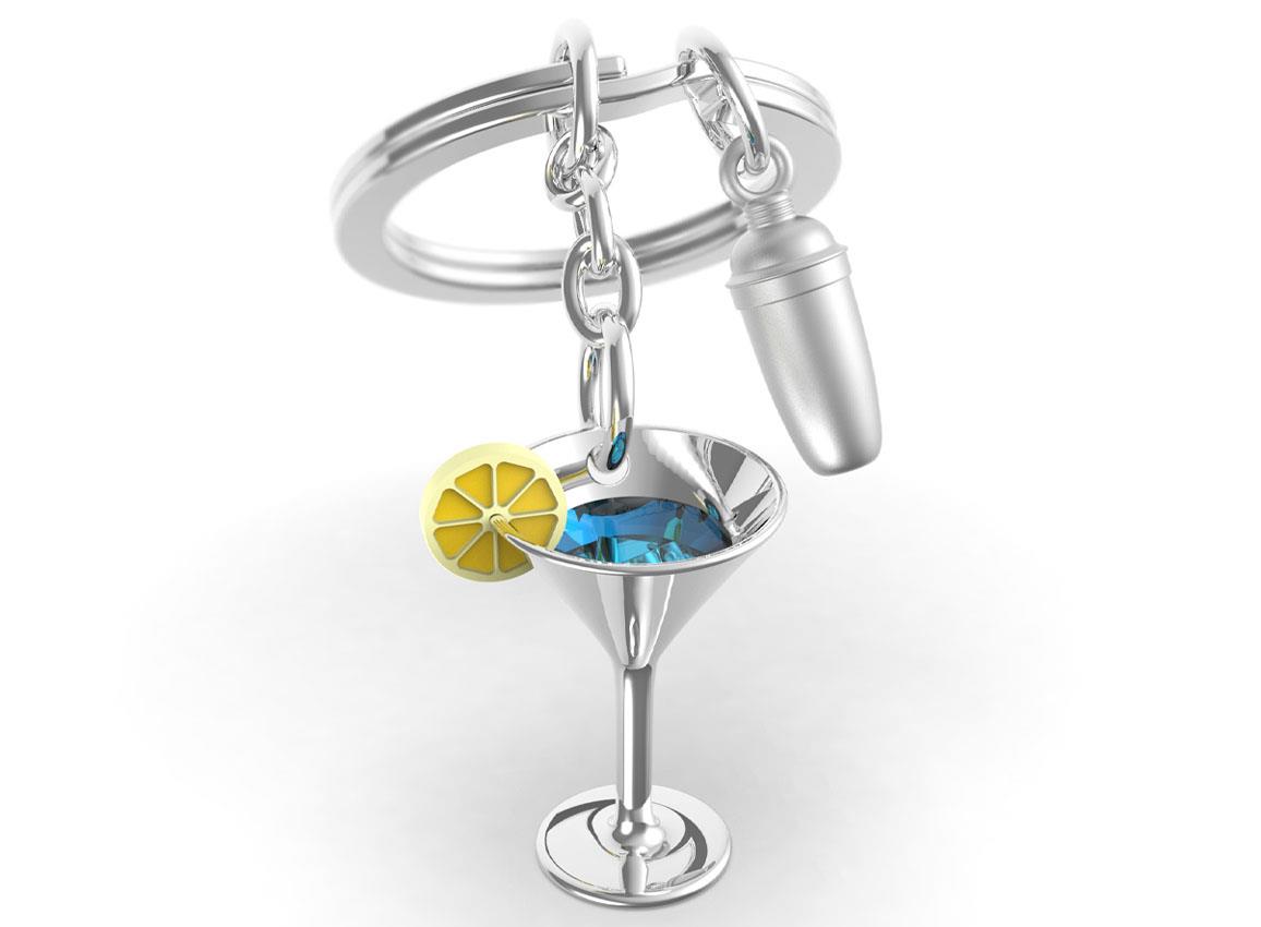Chocli Sleutelhanger Cocktailglas