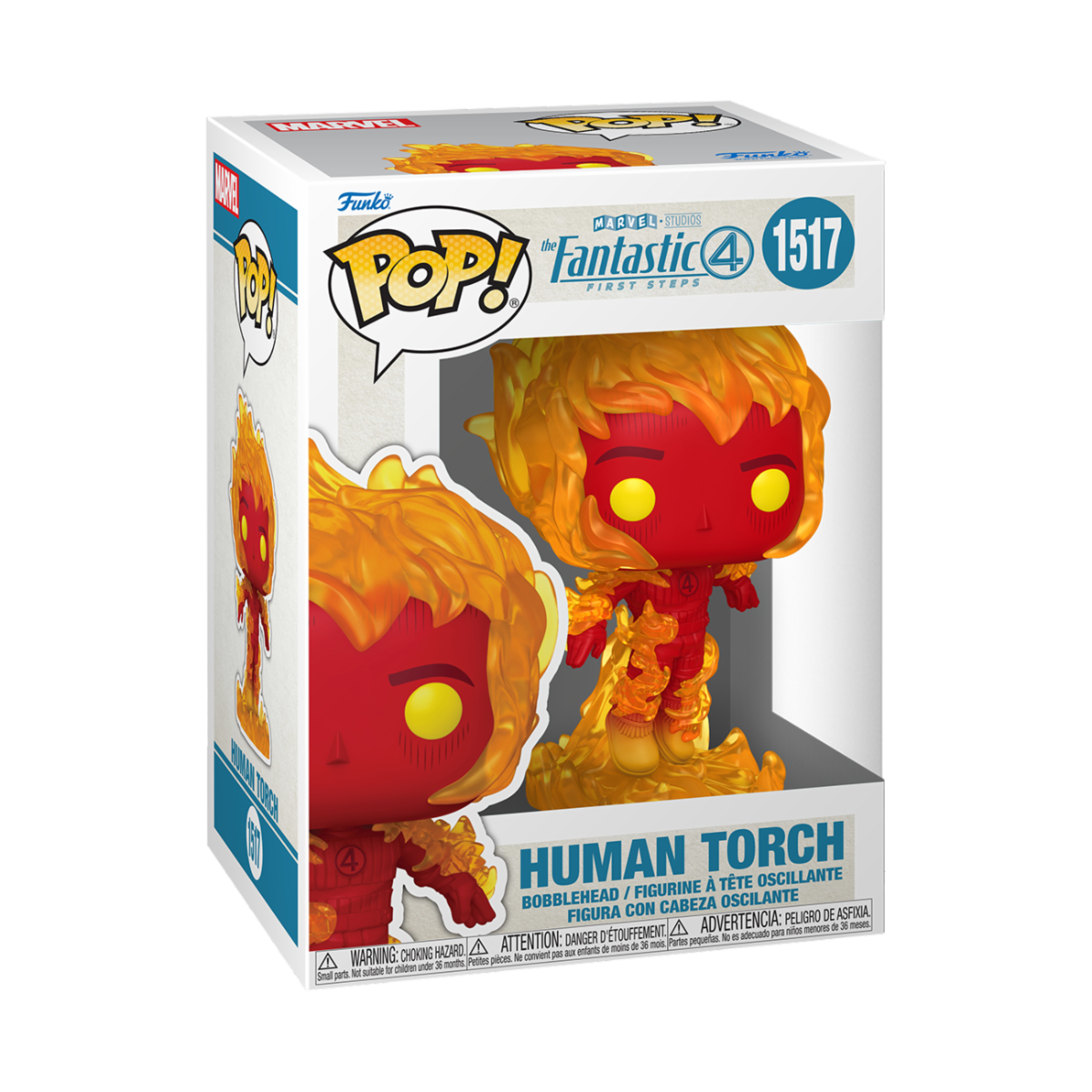 Funko Pop! Movies Marvel - The Fantastic 4 First Steps: Human Torch 1517