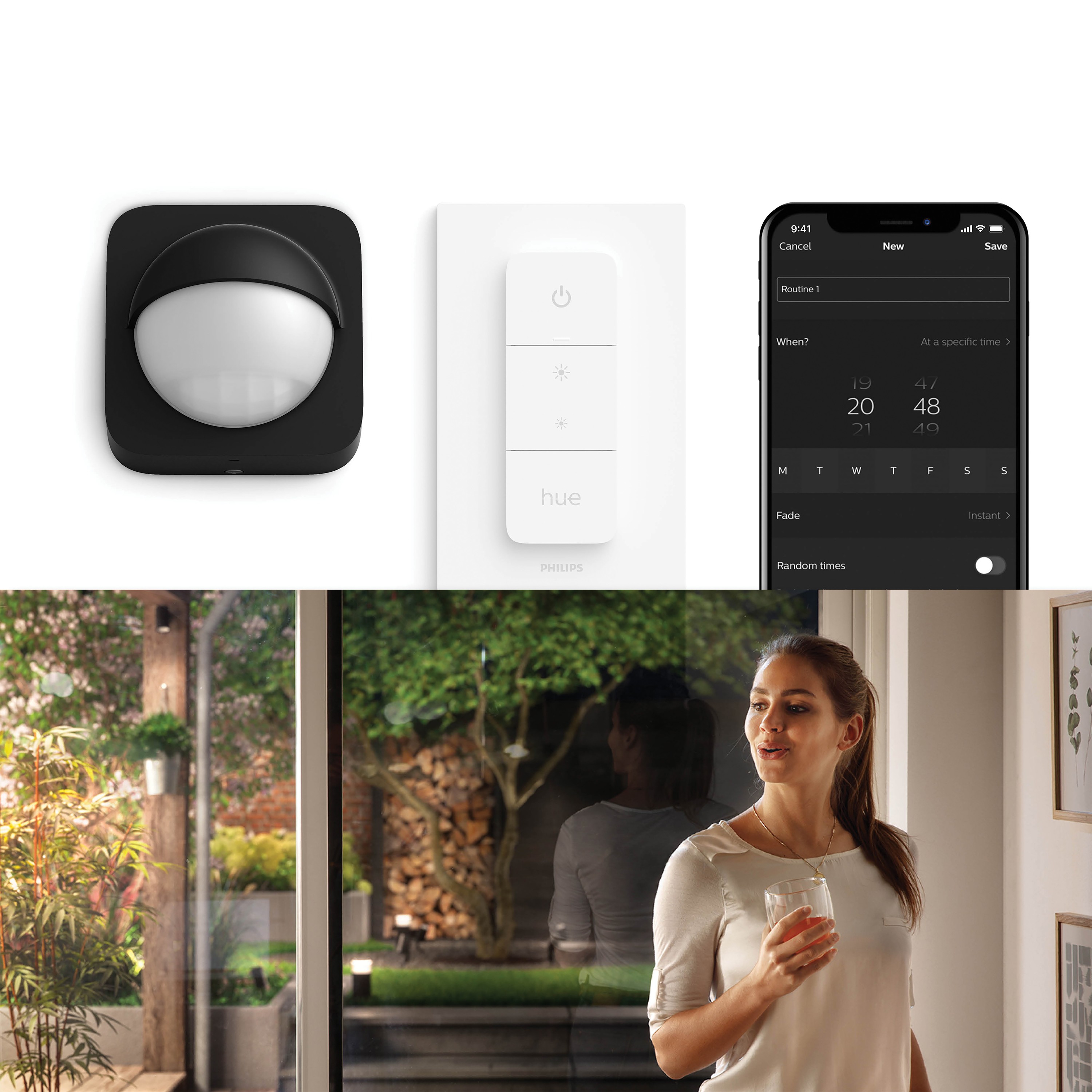 Philips Hue Verstraler Welcome Geintegreerd 15W IP44 Outdoor