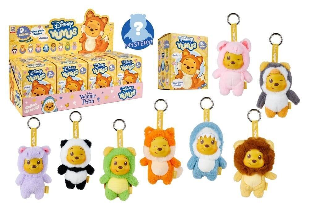 Disney YuYus Winnie the Pooh sleutelhanger 12cm W2, prijs per stuk