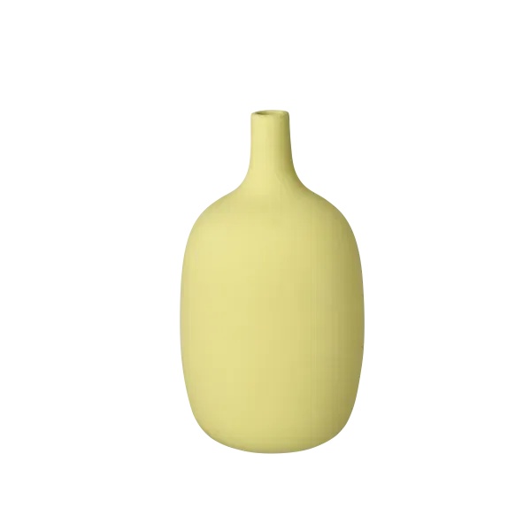 Blomus Vaas Ceola Cream Gold 11x21 cm - Keramiek