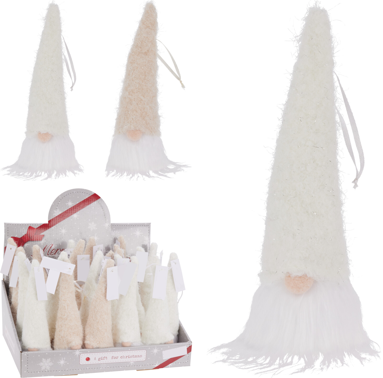Gnoom 5x20 cm - met Hanger - assorti - prijs per stuk
