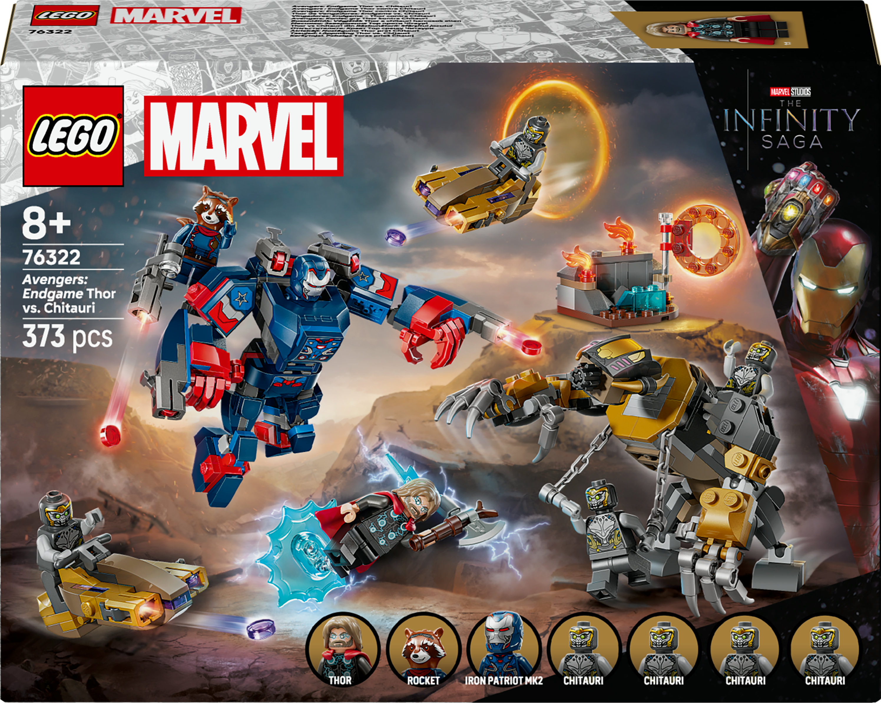 Lego Super Heroes 76322 Endgame Thor vs. Chitauri