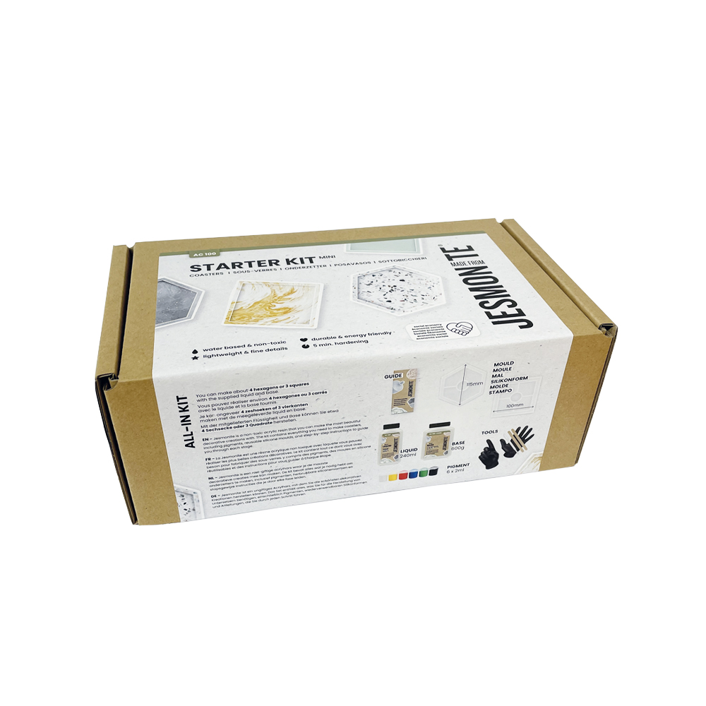 Jesmonite Starter Kit AC100 Mini Onderleggers Classic
