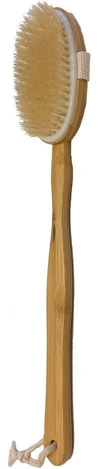 Source Balance Badborstel Hout - Varkenshaar - extra lange Steel met ophangoog