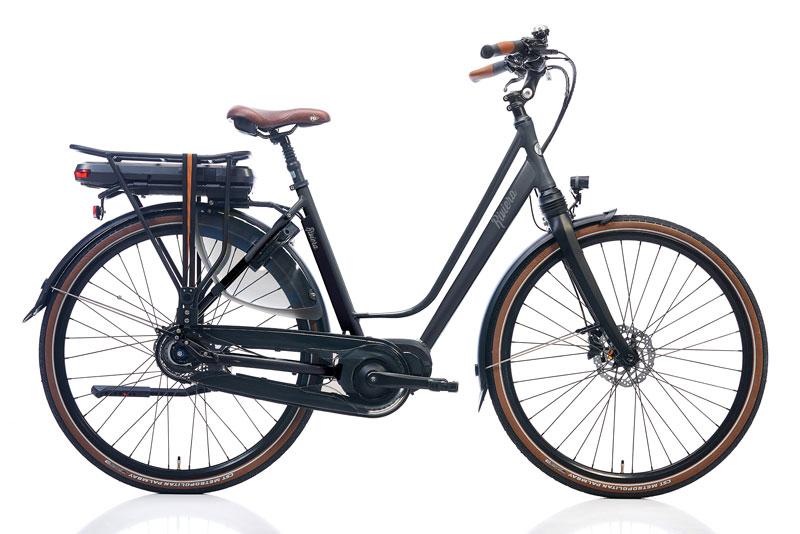 E-Bike Laguna Damesfiets Coalgrey N8 Bafang Middenmotor - 468 Wh Batterij