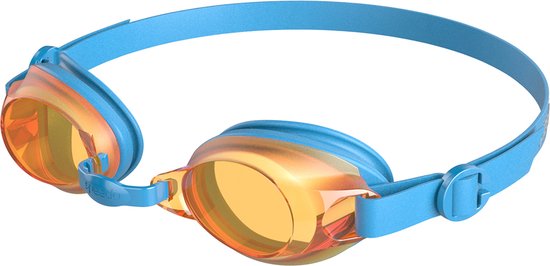 Speedo Zwembril Junior Jet Blue-orange