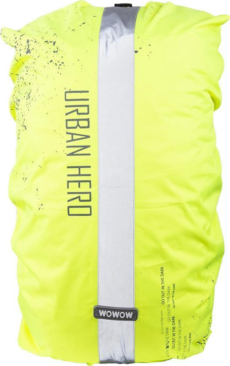 WoWow Bag Cover Urban Hero Yellow Rugzakhoes 30-35l