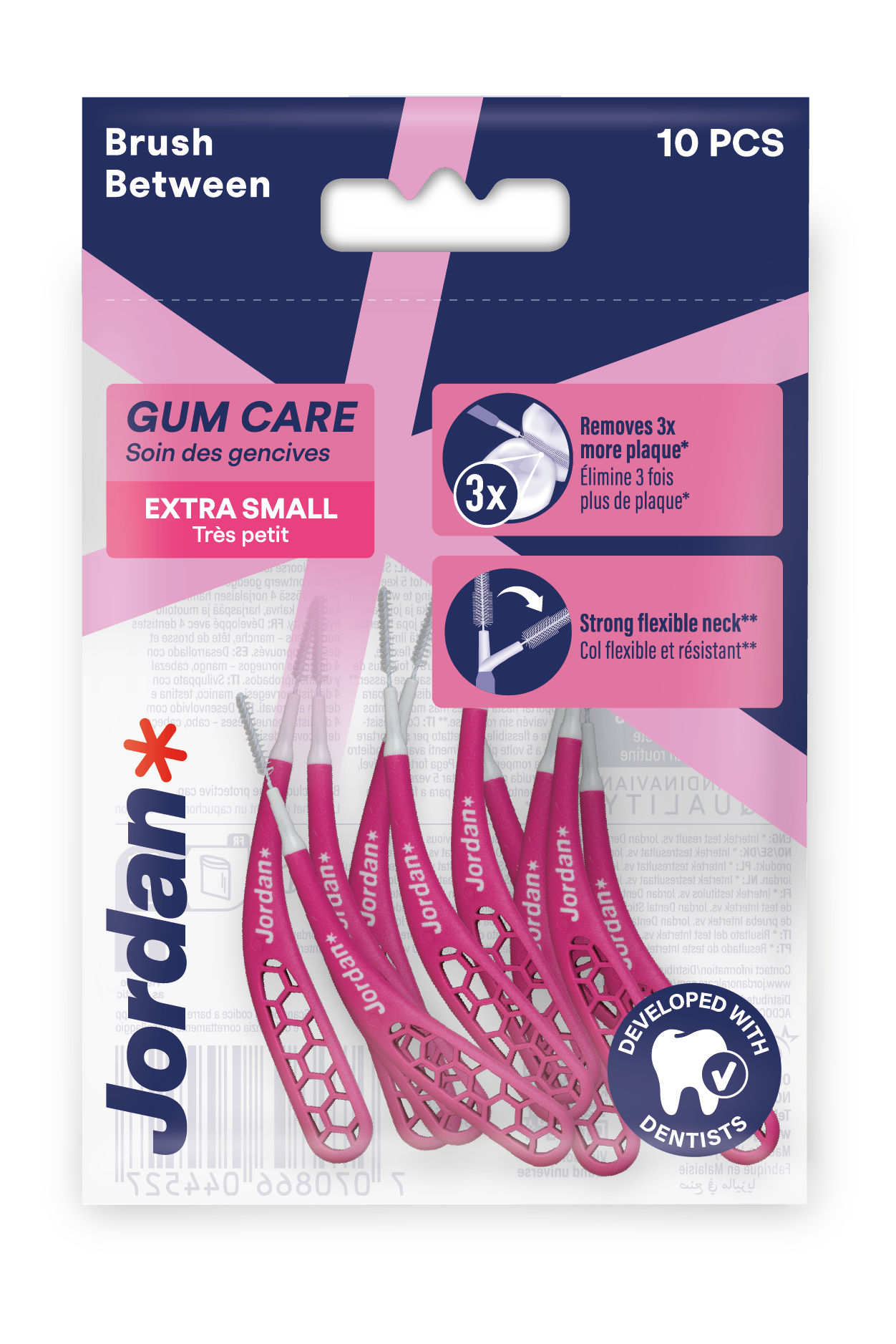 Jordan Tandenborstel Interdental Brush Between xsmall - 10 stuks