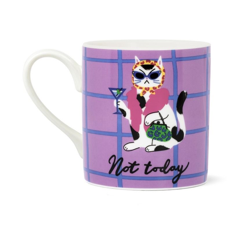 Hijinx Mok Not Today 325ml - Cat - Keramiek