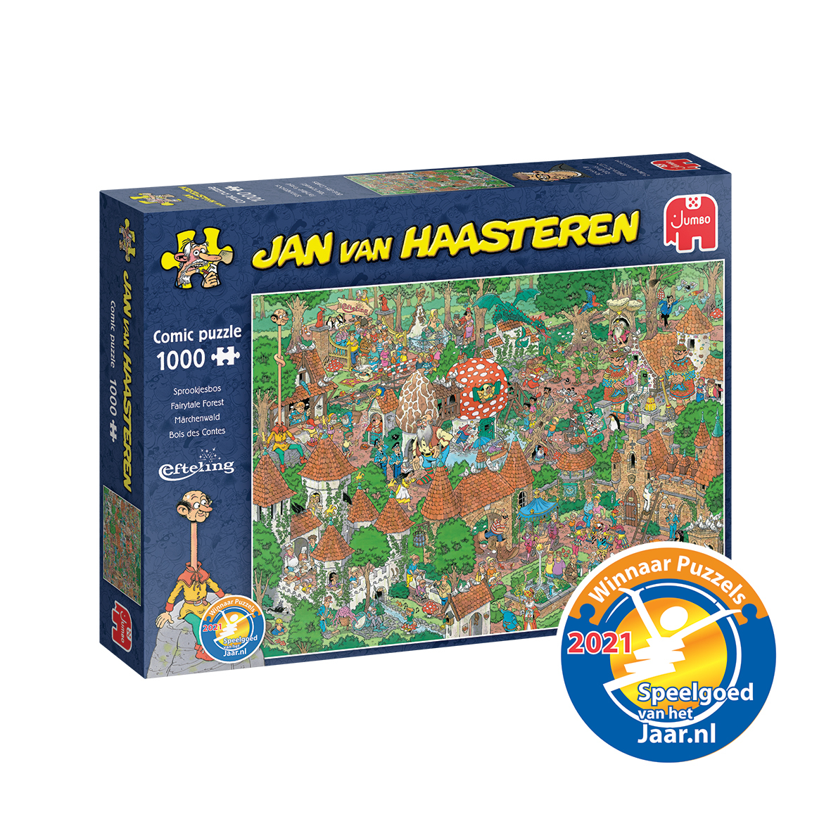Jan van Haasteren De Efteling Sprookjesboom Puzzel 1000 stuks